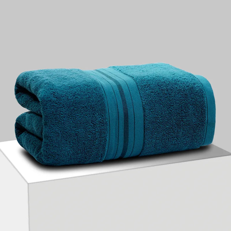 100% cotton bath towel absorbent adult bath towel pure color soft skin-friendly face wash hand towel bath towel