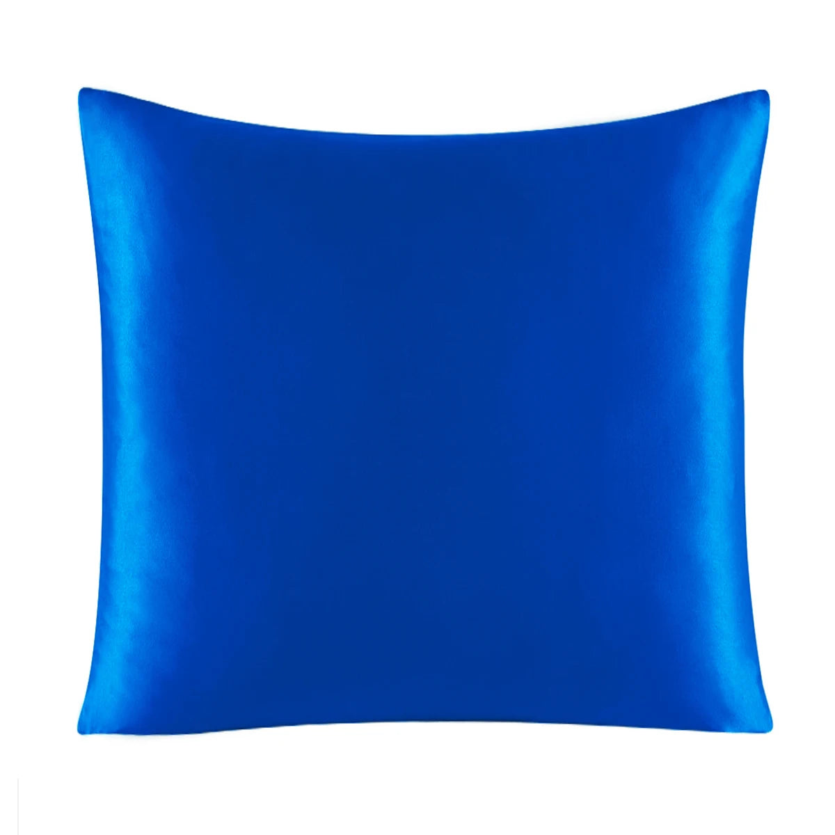 100% Pure Silk Pillowcase With Zipper Cushion Pillow Cover Solid Multicolor Many Sizes 40x40cm 80x80cm