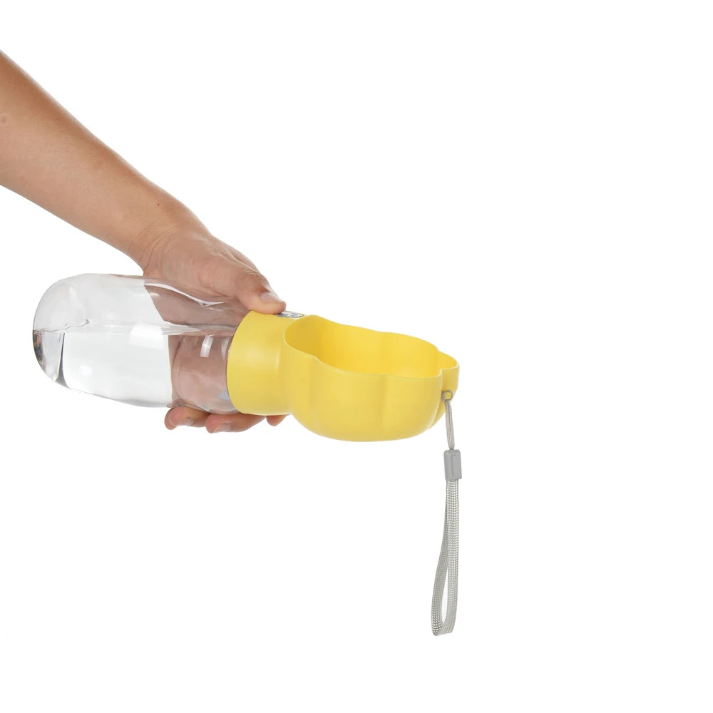 2-in-1 Portable Dog Water Bottle with Food Container