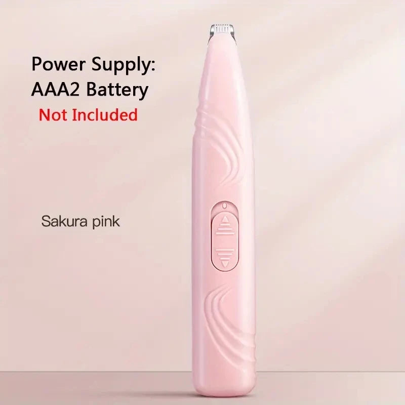 1 non battery pet shaver electric clipper suitable for cats and dogs. It can be used to shave foot hair, buttocks hair, eyes hai