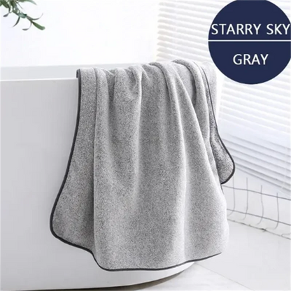 1 Pcs Thickened Bath Towels for The Body Microfiber Towel for Gym Sports Shower Robe for Spa Beath Home Face Towel