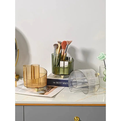 Women Makeup Organizer Toiletry Kit Luxury Lady Travel Cosmetic Box Jewelry Container Holder