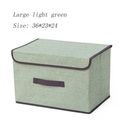 1-2Pcs Clothing Storage and Organization Sundries Organizer for Underwear Dustproof Non-woven Multi-function Foldable Box Home