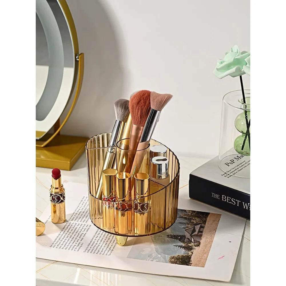 Women Makeup Organizer Toiletry Kit Luxury Lady Travel Cosmetic Box Jewelry Container Holder