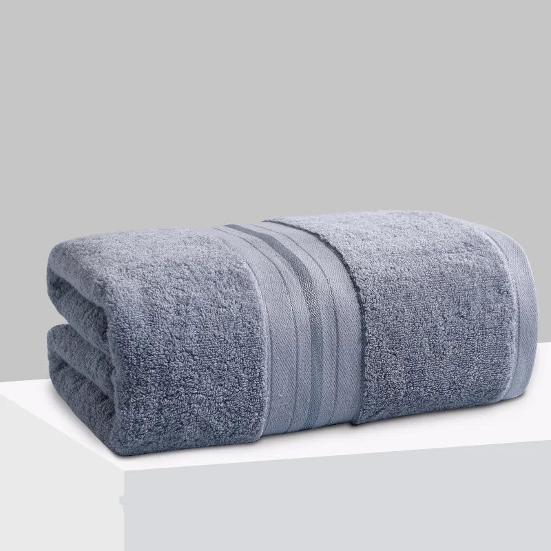 100% cotton bath towel  absorbent adult bath towel pure color soft skin-friendly face wash hand towel bath towel