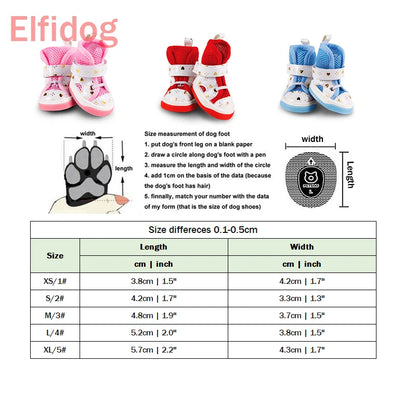 Summer Animal Cute Rabbit Dog Sneakers For Small Puppy  Breathable Pet Sandal Shoes Foot Wear Boots Accessories Chihuahua Yorkie