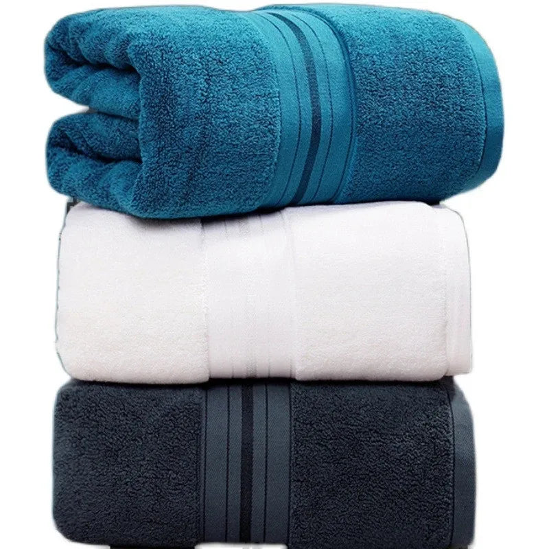 100% cotton bath towel  absorbent adult bath towel pure color soft skin-friendly face wash hand towel bath towel