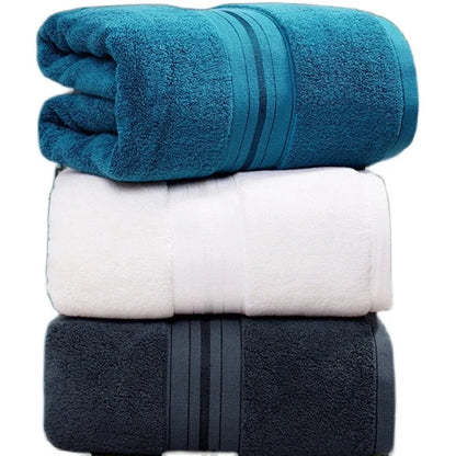 100% cotton bath towel  absorbent adult bath towel pure color soft skin-friendly face wash hand towel bath towel