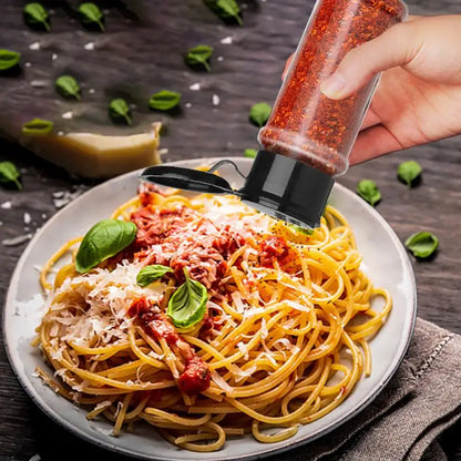 1CS Plastic Spices Condiment Jar Salt Pepper Boxes For Kitchen Gadget Tool Organizer Storage 100MLSeasoning Shaker Bottles