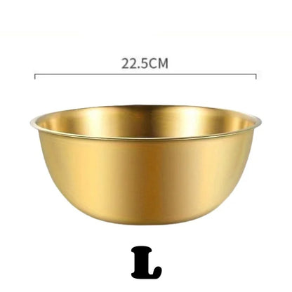 1-3 Stainless Steel Bowl Set with Scale for Cooking Baking Food Storage Large Capacity Mixing Bowls for Home Kitchen Essentials