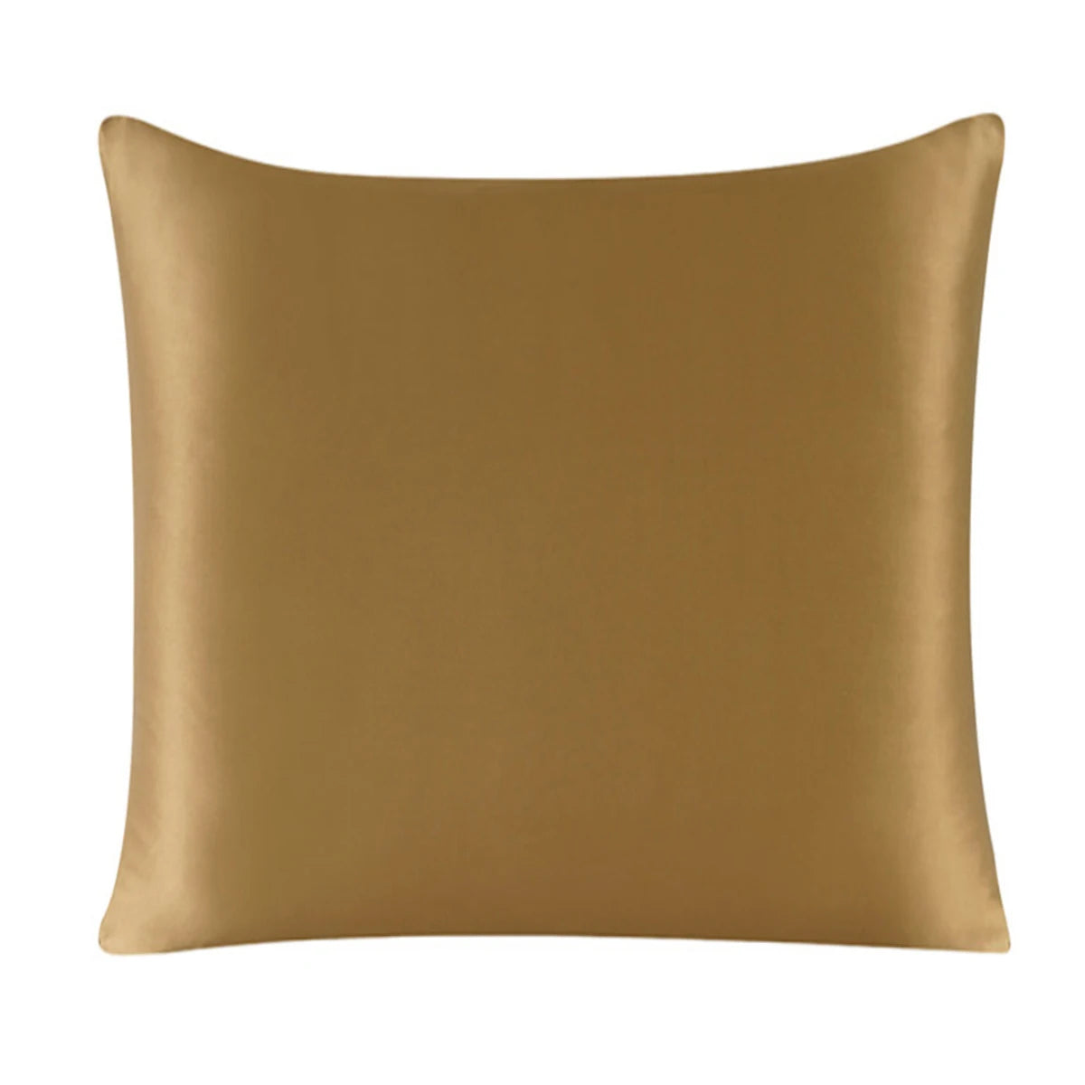 100% Pure Silk Pillowcase With Zipper Cushion Pillow Cover Solid Multicolor Many Sizes 40x40cm 80x80cm