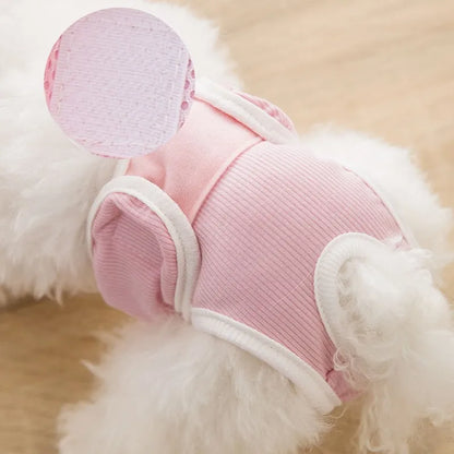 Washable Dog Diapers Pet Physiological Pant Puppy Women's Shorts Underwear Female Dog Diaper Panties Pet Cat Dog Clothes 2025
