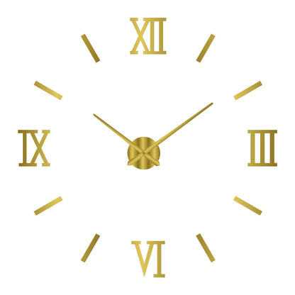 2025 Modern Design Large Wall Clock 3D DIY Quartz Clocks Fashion Watches Acrylic Mirror Stickers Living Room Home Decor Horloge