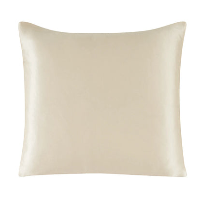 100% Pure Silk Pillowcase With Zipper Cushion Pillow Cover Solid Multicolor Many Sizes 40x40cm 80x80cm