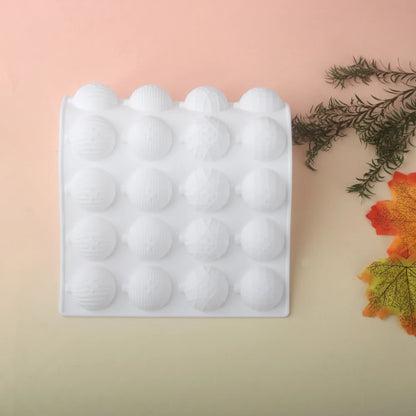 28-Cell Christmas Lantern Decorative Ball Design Chocolate Mold Candy Tools Silicone Cake Mold Dessert Bakeware Kitchen Baking S