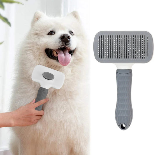 Pet Dog Hair Brush Cat Comb Grooming And Care Cat Brush Plastic Comb For Long Hair Dogs Cleaning Pets Dogs Accessories ﻿