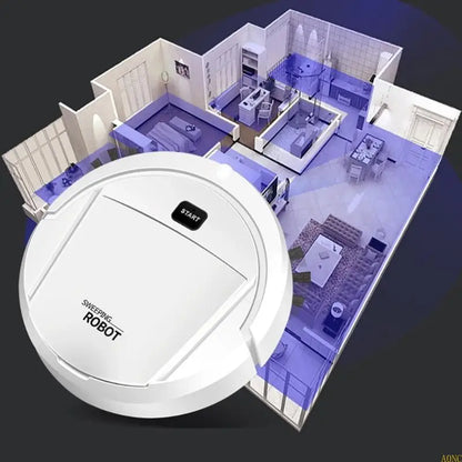 A0NC Robot Vacuum Efficient Vacuum Cleaner Convenient Home Cleaning Machine Floor Sweeping Machine ABS Material for Floor