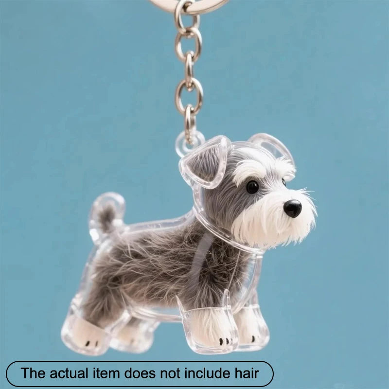 1pcs Dog Hair Collection Pendant Hair Storage Box Bag Charm Pet Pendant Transparent Hair Storage Capsule Dog Souvenirs Gift