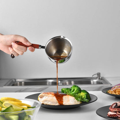Stainless Steel Oil Pan 150ML 300ML Small Pot Cooking Butter Melting Pot Chocolate Kitchen Cookware Cooking Tools