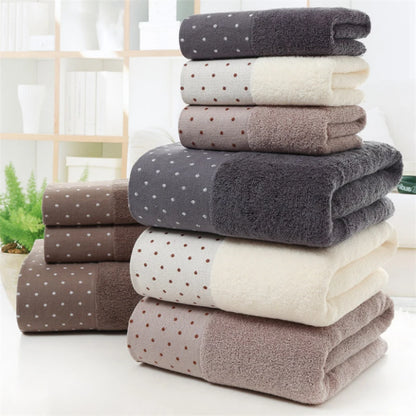 100% Cotton Bath Towel Set Luxury Quick Drying Hotel Quality Cotton Towel Set Pure Cotton Towel Super Absorbent Large Towels
