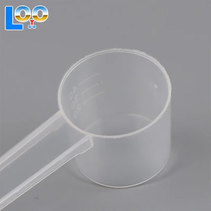 10Pcs Reusable 5g Spoon Plastic Measuring Scoop PP Measure Spoon Milk Coffee Teaspoon Milk Powder Kitchen