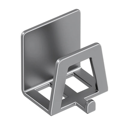 Stainless Steel Sponge Holder Self Adhesive Sink Drain Drying Sponges Racks Shelf Kitchen Storage Wall Hooks Holders Organizer