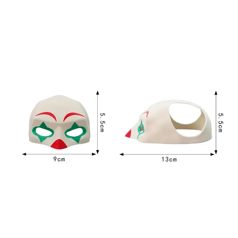 1pcs 2025 New Halloween Suit Cat Costume Clothing Halloween Pet Costume, Cat Mask Cosplay Clown Cats Clothing Costume For Cat