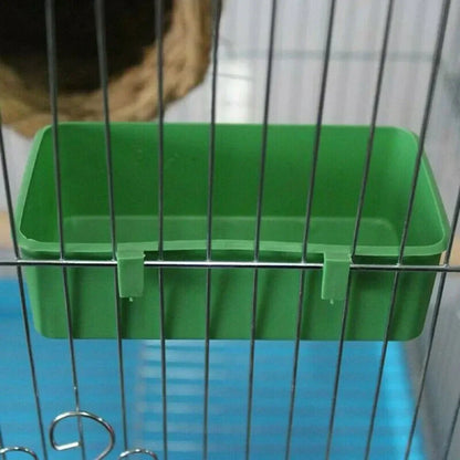 Small Animal Feeder Bowl Basic Dish For Cage Bath Food Water Bowls For Birds Hamsters Mice Rats Small Pets Parrots Parakeet NEW