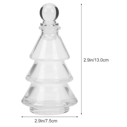 3pcs Aromatherapy Glass Bottles Stylish Modern Home Decor Diffusers Fragrance Release Reusable Elegant Design Empty Bottle