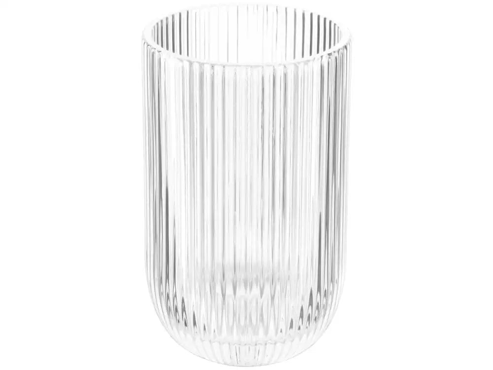 430ml Glass Cups Set 6 Pieces Haus fluted Concept