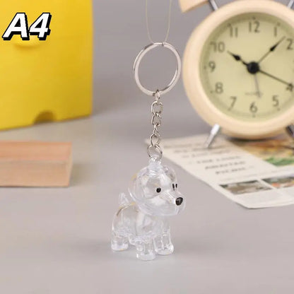 1pcs Dog Hair Collection Pendant Hair Storage Box Bag Charm Pet Pendant Transparent Hair Storage Capsule Dog Souvenirs Gift