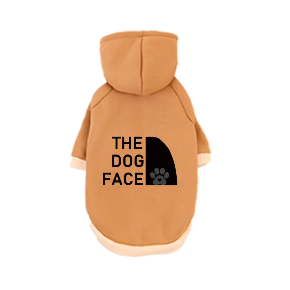 1 Pc Pet Hooded Sweatshirt  Cats & Dogs Fashion Unique Printed Pattern For Pomeranian  Maltese