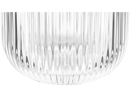 430ml Glass Cups Set 6 Pieces Haus fluted Concept