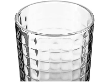 255ml 6 Pieces Haus Concept Waffle Set Glass Cups