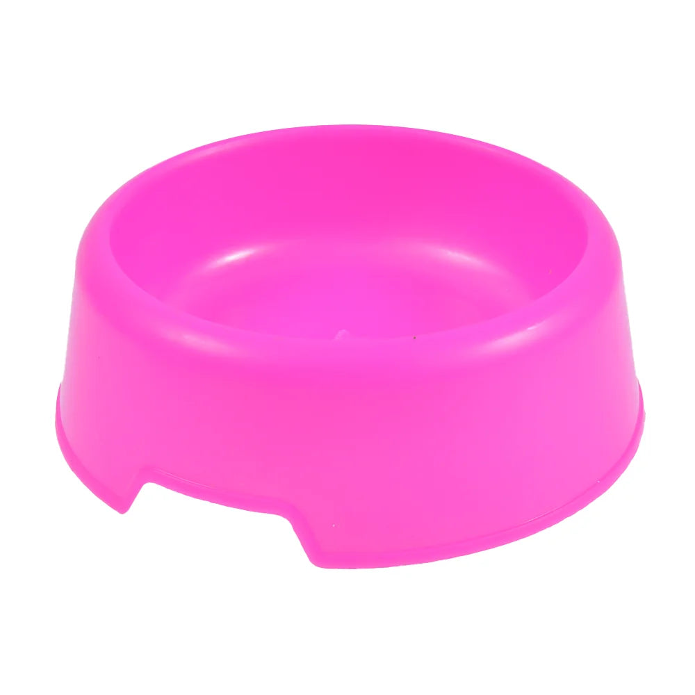 Safety Cute Multi-Purpose Random Color Plastic Dog Bowls Feeding Water Food Cat Bowl Food Bowl Pet Food Bowl