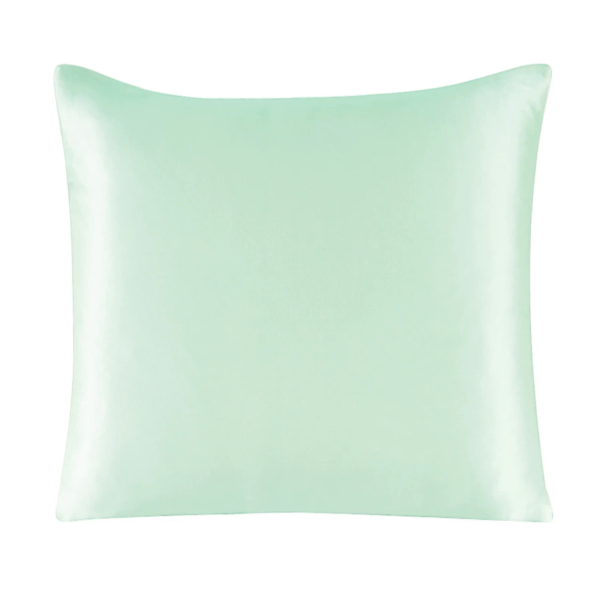 100% Pure Silk Pillowcase With Zipper Cushion Pillow Cover Solid Multicolor Many Sizes 40x40cm 80x80cm