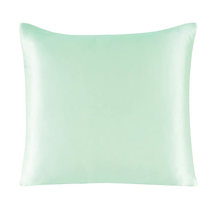 100% Pure Silk Pillowcase With Zipper Cushion Pillow Cover Solid Multicolor Many Sizes 40x40cm 80x80cm