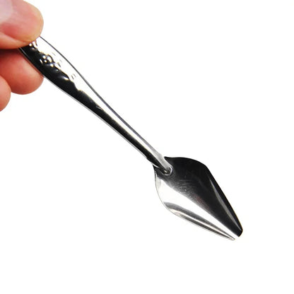 1Pcs Bird Feeders Stainless Steel Parrot Feeding Spoons Durable Baby Bird Feeding Spoons Bird Feeding Supplies Pet Care Tools