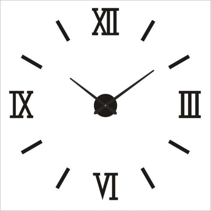 2025 Modern Design Large Wall Clock 3D DIY Quartz Clocks Fashion Watches Acrylic Mirror Stickers Living Room Home Decor Horloge