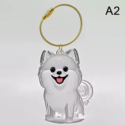 1pcs Dog Hair Collection Pendant Hair Storage Box Bag Charm Pet Pendant Transparent Hair Storage Capsule Dog Souvenirs Gift