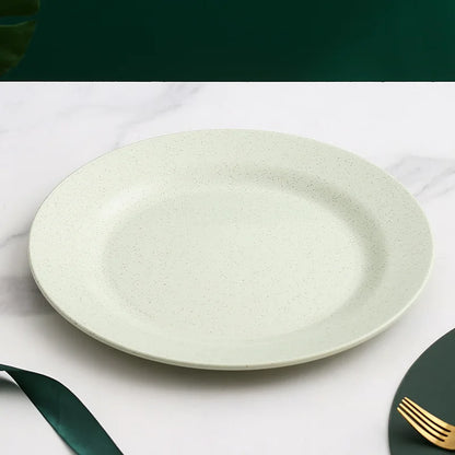 1/4/10PCS Blue Green Nordic Polypropylene Plates Dinnerware Tableware Eco Friendly Lightweight Kitchen Dishes Safe Dinner Plates