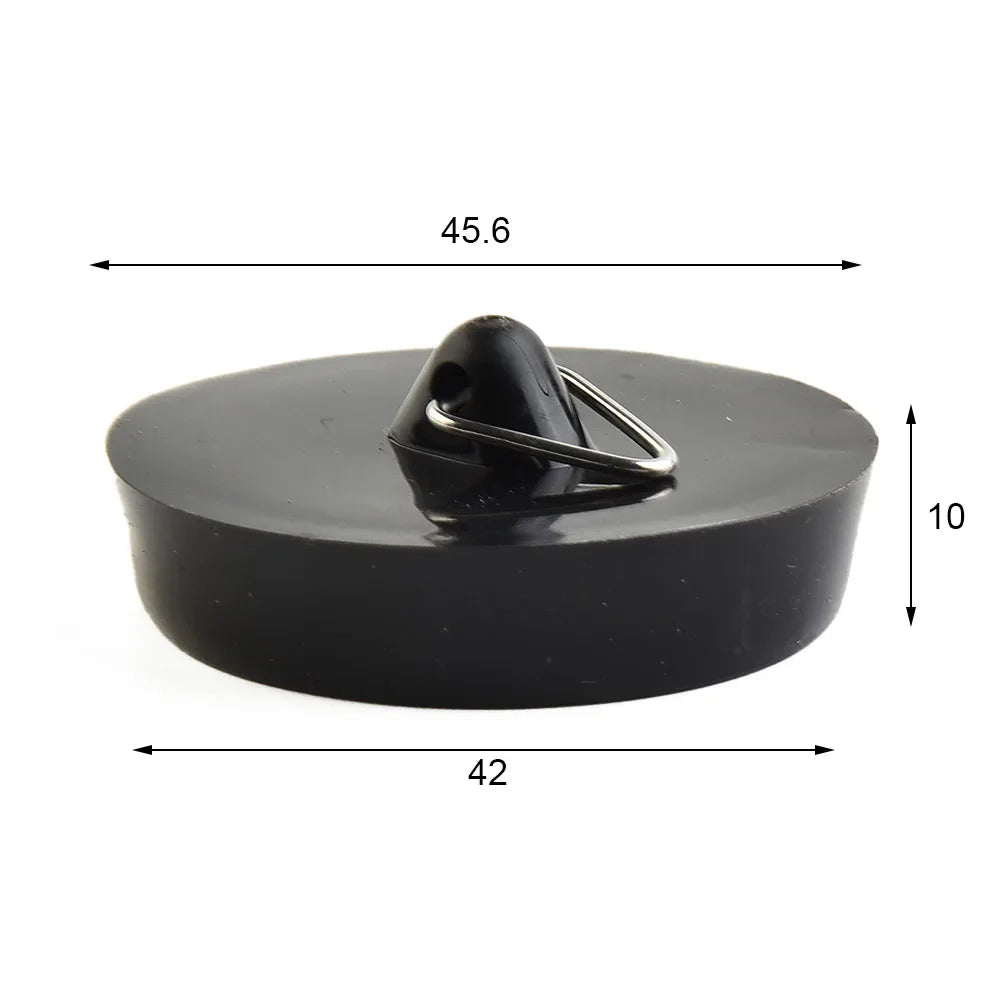 1pcs 40mm Rubber Sink Plug Drain Stopper Kitchen Sinks Garbage Disposals Drains Bathtubs Laundry Sinks Leakage-proof Plug