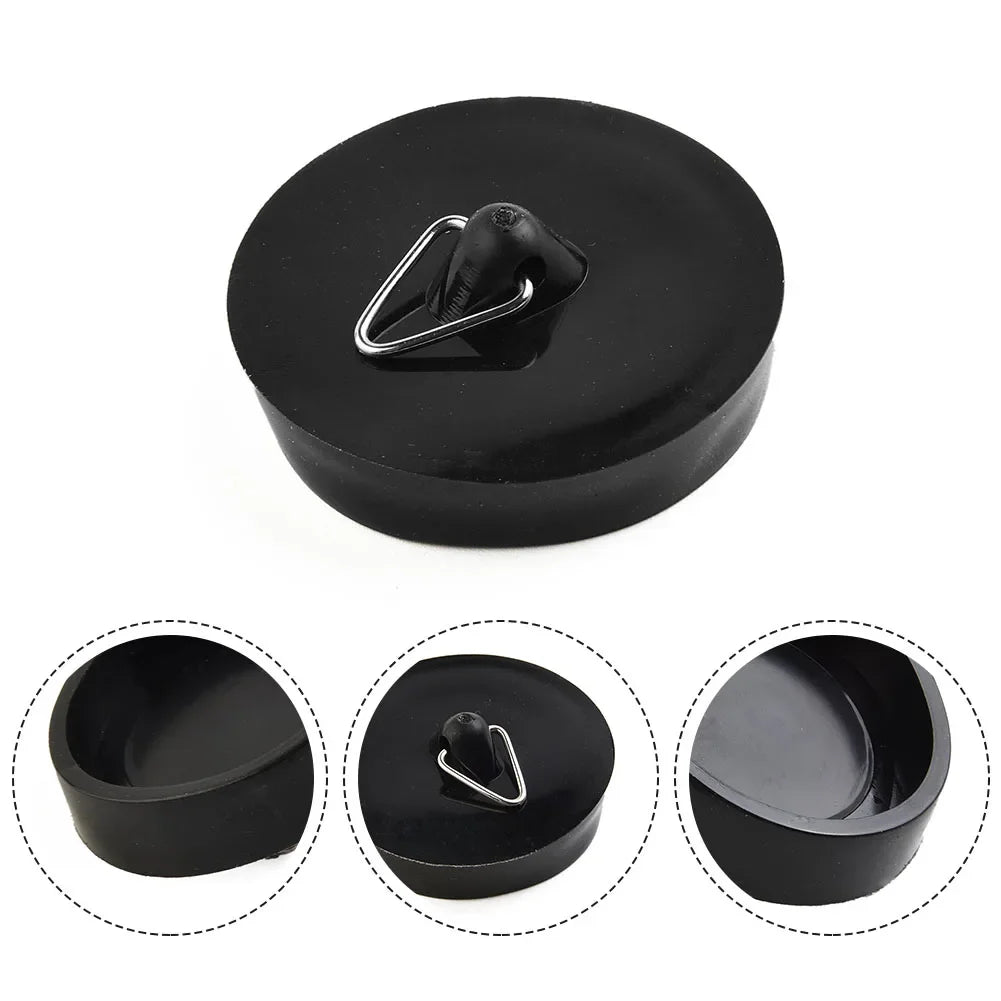 1pcs 40mm Rubber Sink Plug Drain Stopper Kitchen Sinks Garbage Disposals Drains Bathtubs Laundry Sinks Leakage-proof Plug