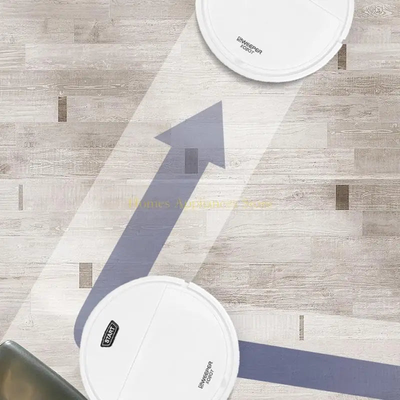 D0AB 1500mAh Robot Vacuum Cleaner with Maximum Suction Power, Silent and Anti-collision, Rechargeable Vacuum Cleaner