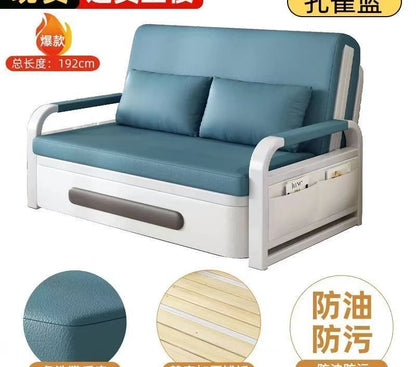 Sofa bed folding small apartment expansion bed Internet celebrity living room balcony multi-function