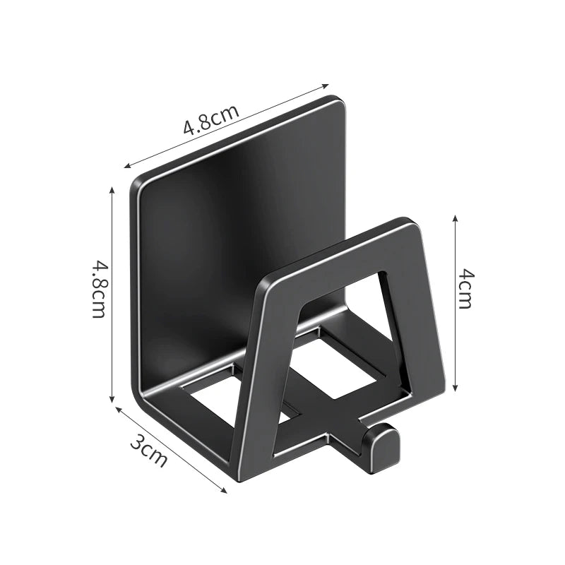 Stainless Steel Sponge Holder Self Adhesive Sink Drain Drying Sponges Racks Shelf Kitchen Storage Wall Hooks Holders Organizer