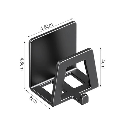 Stainless Steel Sponge Holder Self Adhesive Sink Drain Drying Sponges Racks Shelf Kitchen Storage Wall Hooks Holders Organizer