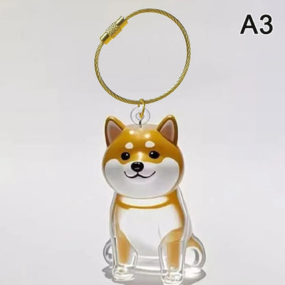 1pcs Dog Hair Collection Pendant Hair Storage Box Bag Charm Pet Pendant Transparent Hair Storage Capsule Dog Souvenirs Gift