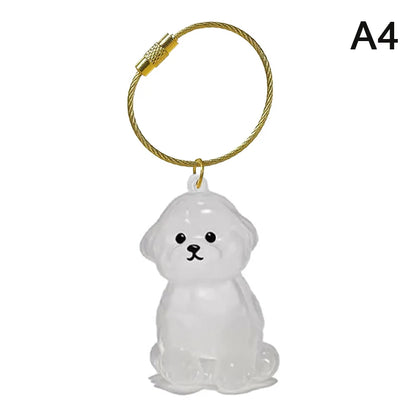 1pcs Dog Hair Collection Pendant Hair Storage Box Bag Charm Pet Pendant Transparent Hair Storage Capsule Dog Souvenirs Gift
