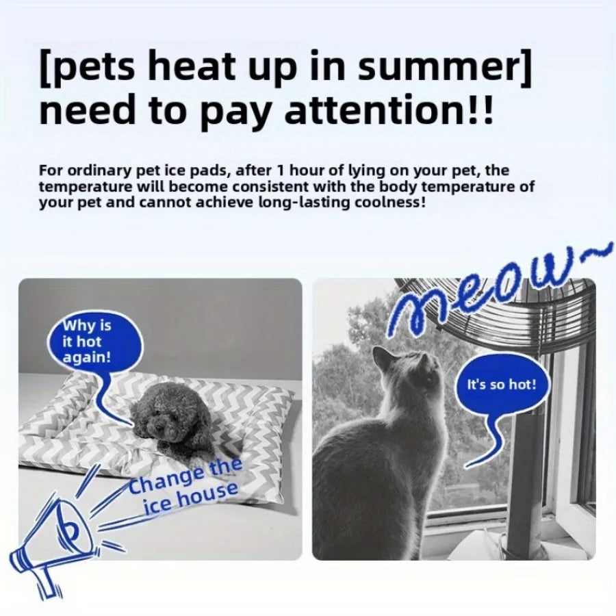 summer small Cat dog Ice House Air Conditioning BED Summer Cooling Tool Nest Dog Dog Four Seasons Pet Ice House